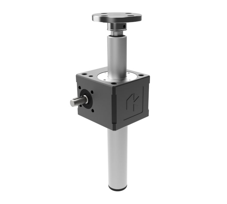 Cubic Actuator Jack With Flange