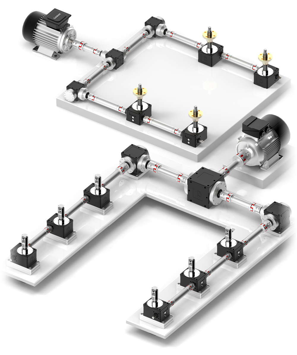 Modular Screw Jack Conveyor System