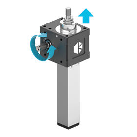 Translating Keyed Screw Jack